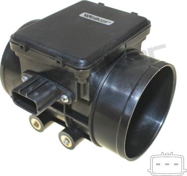 Walker Products 245-1155 - Débitmètre de masse d'air droxauto.com