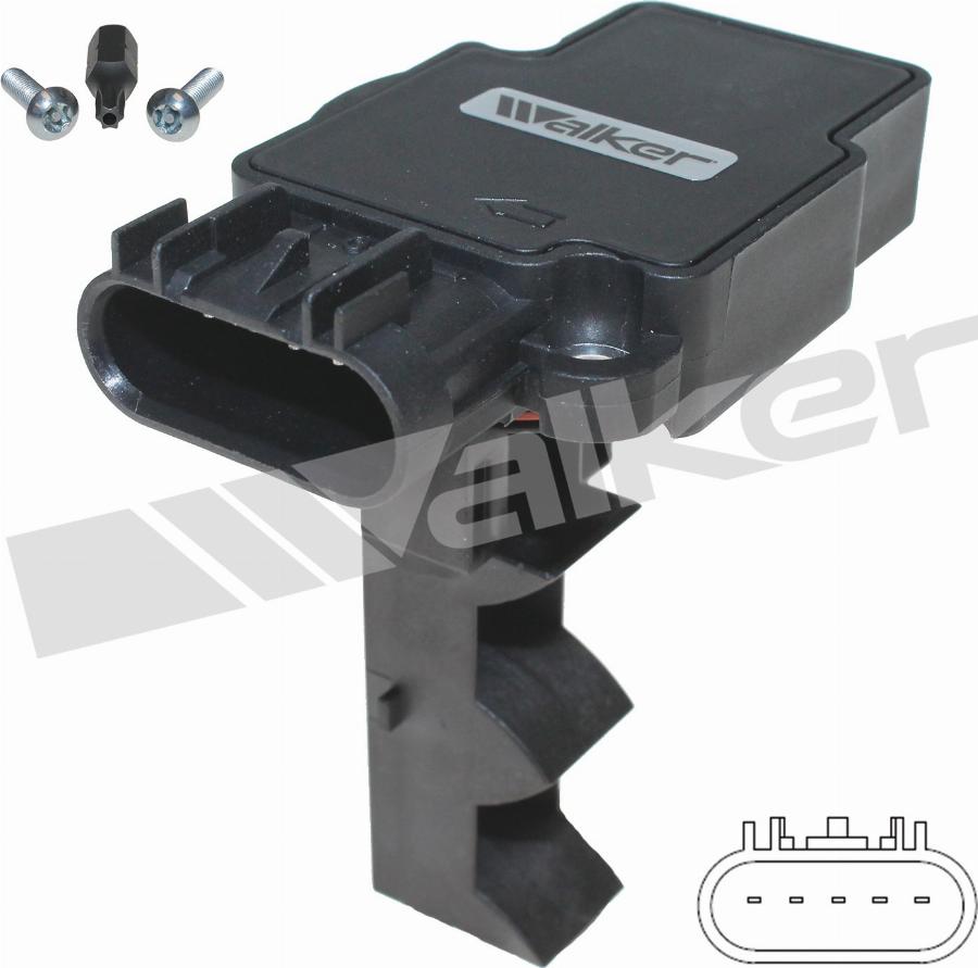 Walker Products 2451250 - Débitmètre de masse d'air droxauto.com
