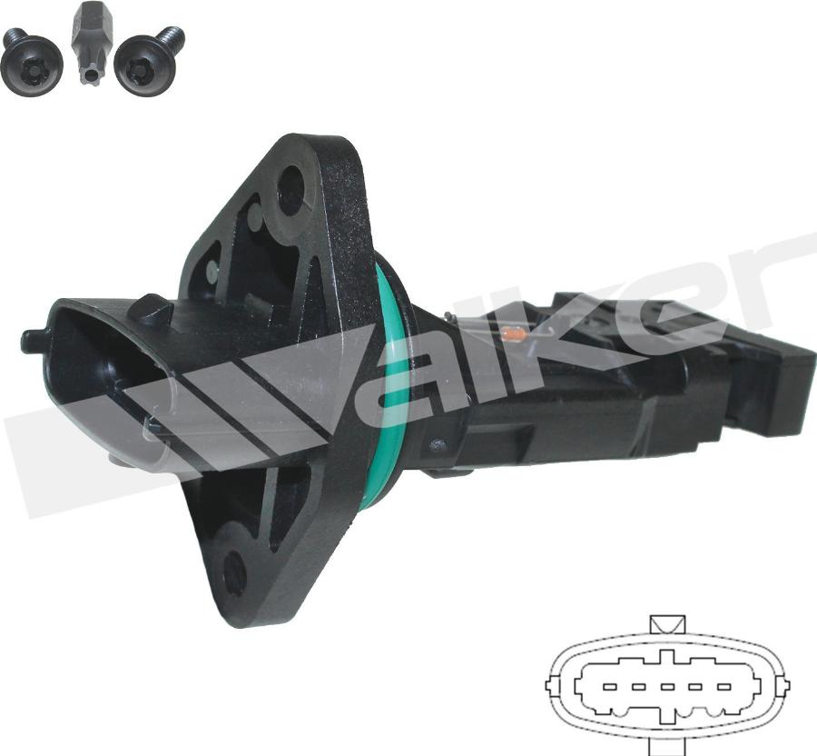 Walker Products 2452111 - Débitmètre de masse d'air droxauto.com