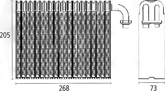 Webasto 82D0525124A - Évaporateur climatisation droxauto.com