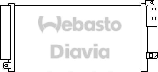 Webasto 82D0225661A - Condensateur, climatisation droxauto.com