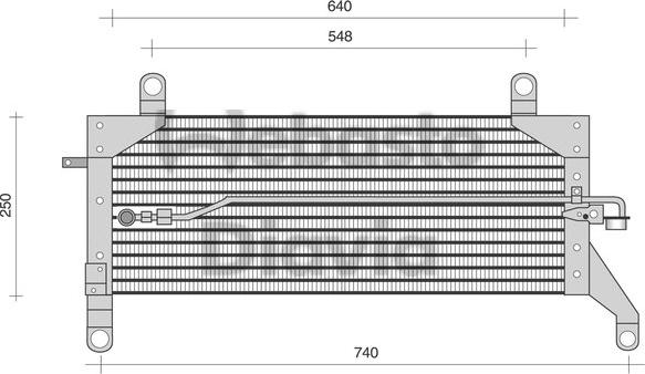 Webasto 82D0225005A - Condensateur, climatisation droxauto.com