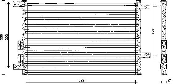Webasto 82D0225108A - Condensateur, climatisation droxauto.com