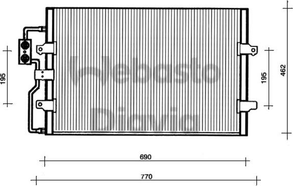 Webasto 82D0225110A - Condensateur, climatisation droxauto.com