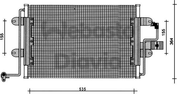 Webasto 82D0225113A - Condensateur, climatisation droxauto.com
