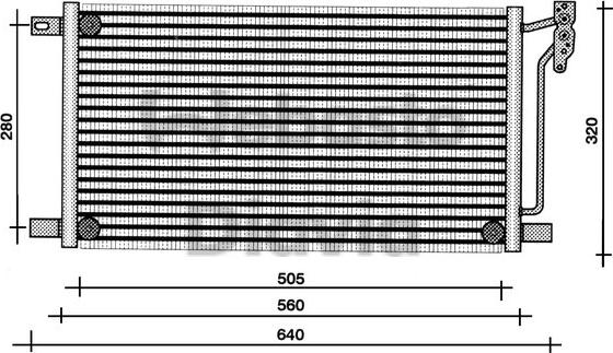 Webasto 82D0225236A - Condensateur, climatisation droxauto.com