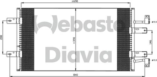 Webasto 82D0226276MA - Condensateur, climatisation droxauto.com