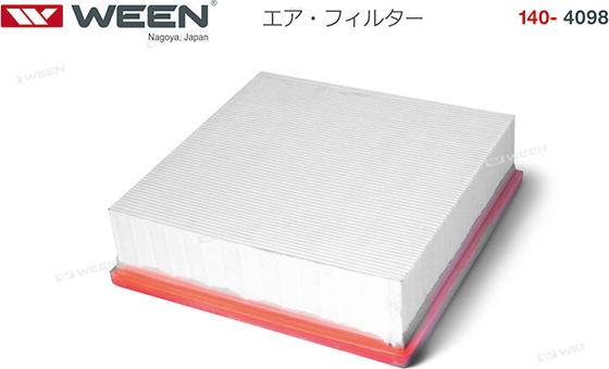 Ween 140-4098 - Filtre à air droxauto.com