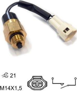 WE PARTS 461640080 - Contacteur, feu de recul droxauto.com