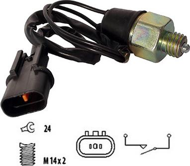 WE PARTS 461640077 - Contacteur, feu de recul droxauto.com