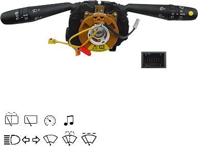 WE PARTS 461800444 - Commutateur de colonne de direction droxauto.com