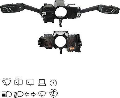 WE PARTS 461800429 - Commutateur de colonne de direction droxauto.com