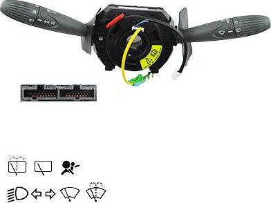 WE PARTS 461800471 - Commutateur de colonne de direction droxauto.com