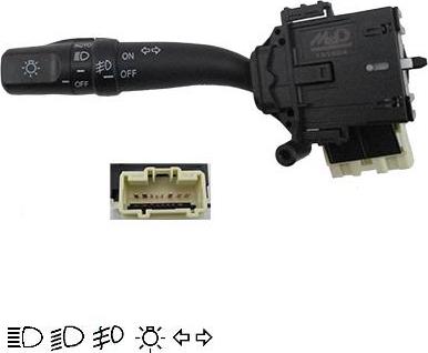 WE PARTS 461800595 - Commutateur de colonne de direction droxauto.com