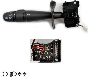 WE PARTS 461800588 - Commutateur de colonne de direction droxauto.com