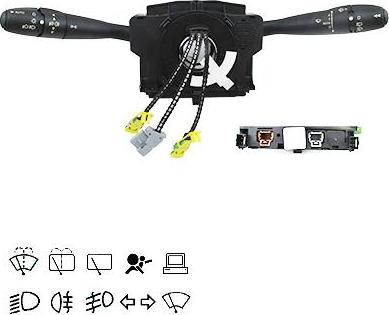 WE PARTS 461800537 - Commutateur de colonne de direction droxauto.com