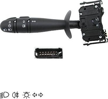 WE PARTS 461800579 - Commutateur de colonne de direction droxauto.com