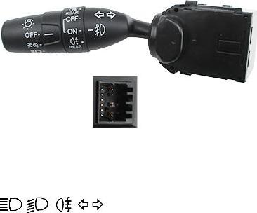 WE PARTS 461800600 - Commutateur de colonne de direction droxauto.com