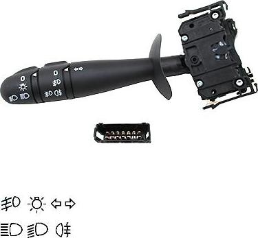 WE PARTS 461800601 - Commutateur de colonne de direction droxauto.com