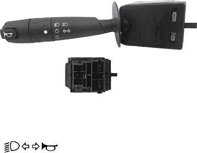 WE PARTS 461800074 - Commutateur de colonne de direction droxauto.com