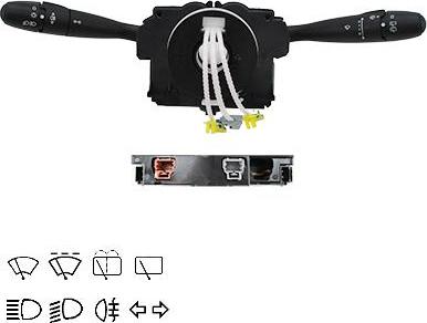 WE PARTS 461800807 - Commutateur de colonne de direction droxauto.com