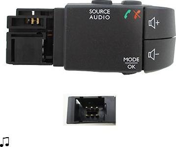 WE PARTS 461800812 - Commutateur de colonne de direction droxauto.com