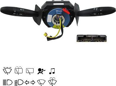 WE PARTS 461800386 - Commutateur de colonne de direction droxauto.com