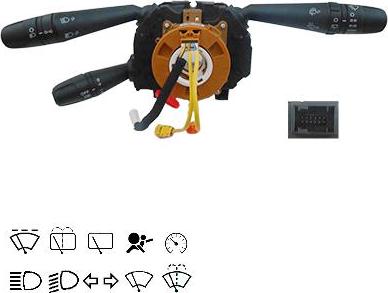 WE PARTS 461800373 - Commutateur de colonne de direction droxauto.com