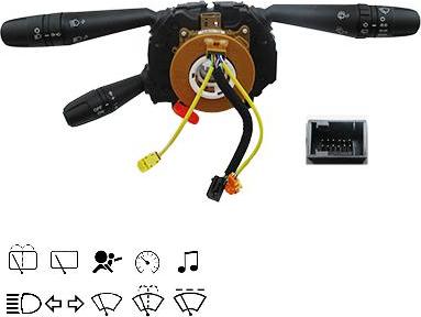 WE PARTS 461800372 - Commutateur de colonne de direction droxauto.com