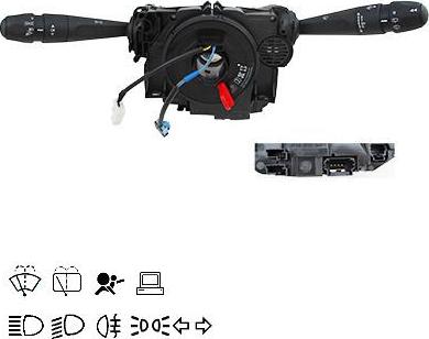 WE PARTS 461800704 - Commutateur de colonne de direction droxauto.com