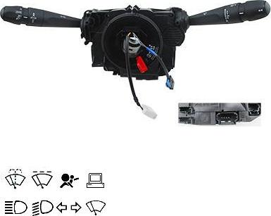 WE PARTS 461800789 - Commutateur de colonne de direction droxauto.com