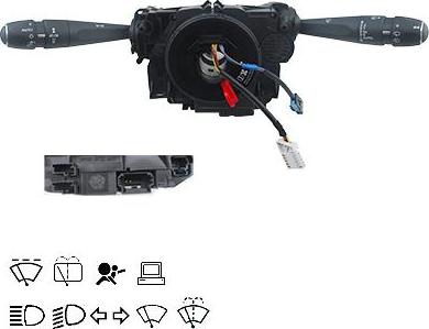 WE PARTS 461800787 - Commutateur de colonne de direction droxauto.com