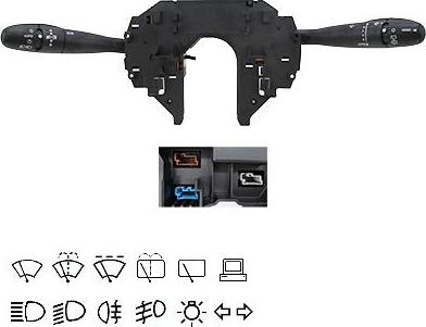 WE PARTS 461801037 - Commutateur de colonne de direction droxauto.com