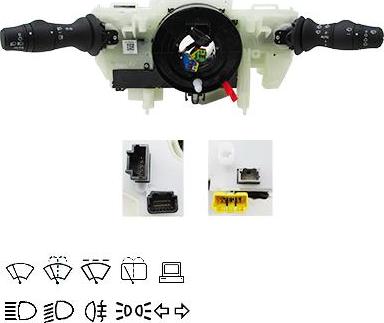 WE PARTS 462410063 - Commutateur de colonne de direction droxauto.com