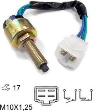 WE PARTS 411630044 - Interrupteur des feux de freins droxauto.com