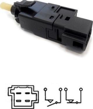 WE PARTS 411630104 - Interrupteur des feux de freins droxauto.com