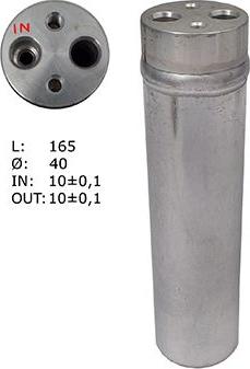 WE PARTS K132347 - Filtre déshydratant, climatisation droxauto.com