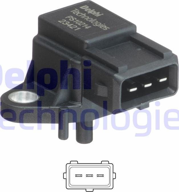 Wilmink Group WG1946494 - Capteur, pression du tuyau d'admission droxauto.com