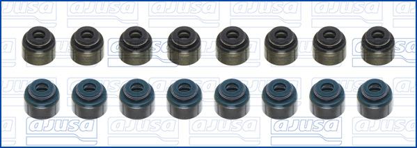 Wilmink Group WG1959743 - Jeu de joints d'étanchéité, tige de soupape droxauto.com