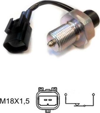 Wilmink Group WG1900218 - Contacteur, feu de recul droxauto.com