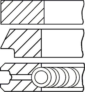 Wilmink Group WG1487802 - Jeu de segments de pistons droxauto.com