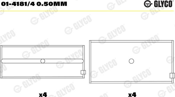 Wilmink Group WG1094306 - Kit de coussinets de bielle droxauto.com