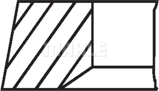 Wilmink Group WG1212925 - Jeu de segments de pistons droxauto.com