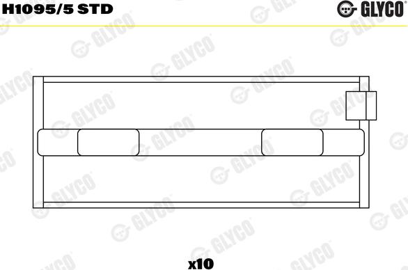 Wilmink Group WG1093913 - Kit de coussinet de vilebrequin droxauto.com