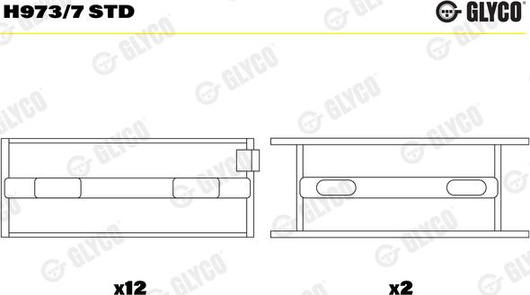 Wilmink Group WG1093167 - Kit de coussinet de vilebrequin droxauto.com