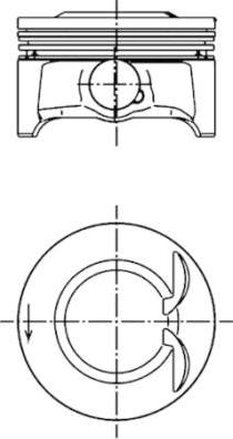 Wilmink Group WG1023667 - Piston droxauto.com