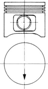 Mopart 1023842001 - Piston droxauto.com