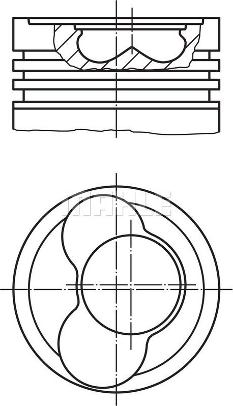 Wilmink Group WG1104414 - Piston droxauto.com
