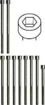 Wilmink Group WG1180979 - Jeu de boulons de culasse de cylindre droxauto.com