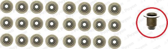 Wilmink Group WG1181301 - Jeu de joints d'étanchéité, tige de soupape droxauto.com